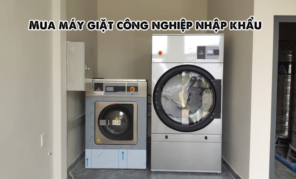 máy giặt công nghiệp nhập khẩu